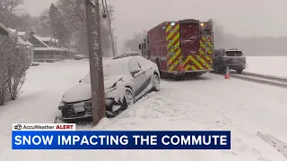 AccuWeather Alert Chicago-area lake-effect snow impacting evening commute