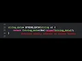 Improving My String Library