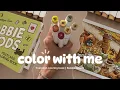 Color With Me Cozy Autumn Picnic Bobbie Goods Postcard Coloring Book ASMR