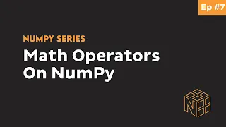Arithmetic Operators on Arrays using NumPy - Complete Python NumPy Tutorial for Beginners