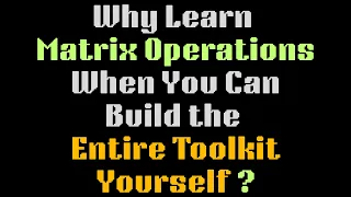 Mastering Matrix Operations in Python Flowcharts Code Explained