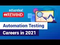 Automation Testing Careers in 2021 Selenium Training Edureka Selenium Rewind - 3