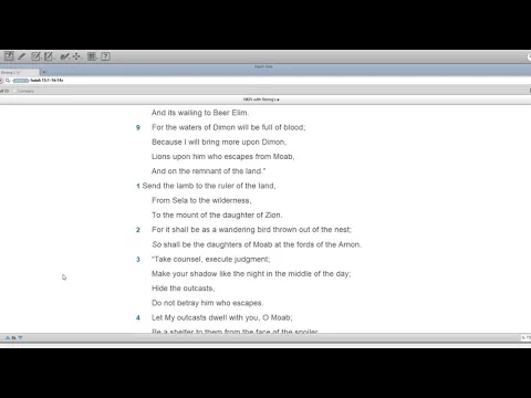 Isaiah 15-16
