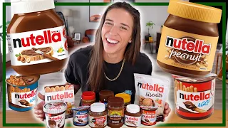 Taste Testing Nutella Products!!!