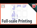 Full Scale 1 1 Printing from SketchUp Multi-page output