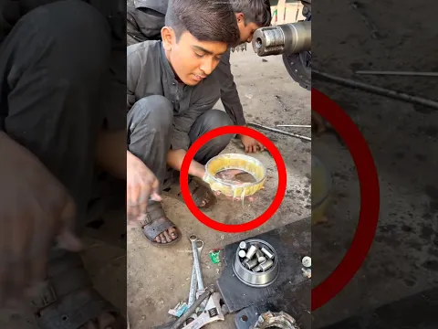 He Used WAY Too Much Grease 😂 | Garage Mistake #Shorts #shorts #facts