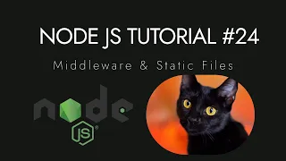 Node js Crash Course Tutorial - Middleware Static Files