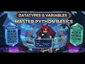 Datatypes and Variables - Chapter 1