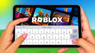 EMILY spielt ROBLOX auf IPAD! 😂