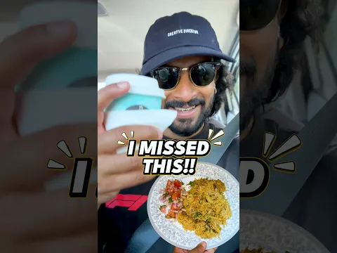 Everything I Ate On My First Day Back In India!! 🇮🇳