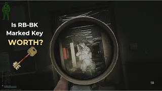 rb-bk marked key is lowkey trash - Tarkov 1 0 PvE