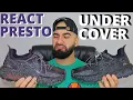 Nike REACT PRESTO UNDERCOVER JUN TAKAHASHI Review Black Mohogany On Foot