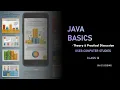GSEB COMPUTER STUDIES CLASS 12 CHAPTER 7 English Java Basics Theory examples Hindi
