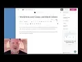 WordPress com Classic and Block Editors