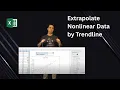 How to Extrapolate Nonlinear Data by Trendline
