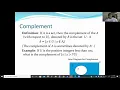 Set Operations Union Intersection Complement and Difference and Set Identities
