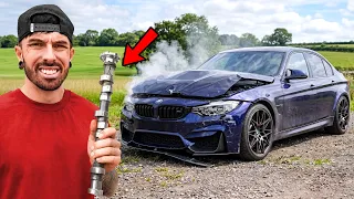 I BOUGHT A WRECKED NON-RUNNING BMW M3