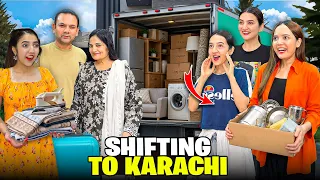 We Are Shifting To Karachi✈️🤩|Goodbye Lahore💔😭|Ghar Ka Sara Samaan Pack Kar Liya😱😰|Fatima Faisal 