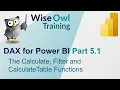Download Lagu DAX for Power BI Part 5.1 - The Calculate, Filter and CalculateTable Functions