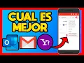 QUE CORREO ES MEJOR Y MAS SEGURO HOTMAIL GMAIL O YAHOO