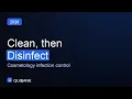 Cosmetology 2026 Cleaning vs Disinfection vs Sterilization