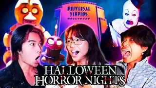 She Couldn't Handle the Scariest Maze at Horror Nights!