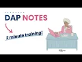 Writing DAP Progress Notes for Mental Health 2 Minute Tutorial