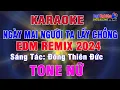 Ngày Mai Người Ta Lấy Chồng Karaoke Tone Nữ Remix 2024 Nhạc Sống || Karaoke Đại Nghiệp