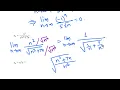 Calculus II Sequences convergence or divergence part 4 of 6
