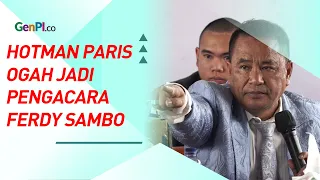 Ogah Jadi Pengacara Ferdy Sambo, Hotman Paris Bela Irjen Teddy Minahasa