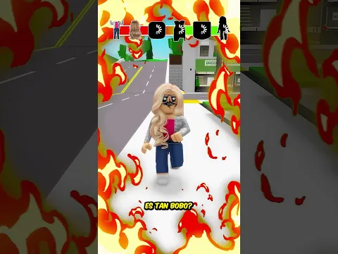 ¡CADA VEZ QUE ALGUIEN DICE NO, LA HERMANA FEA DEL NOOB SE VUELVE MÁS BONITA! #shorts