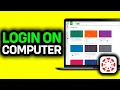 How To Login To Canvas On Computer 2026 - FULL GUIDE
