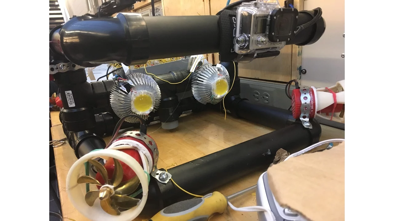 Orpheus ROV- Capstone project. A network controlled submarine