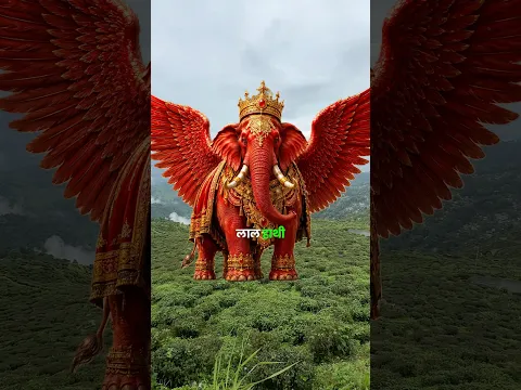 Udne Wala Red Elephant🐘#elephant #blog #bhoot #shorts