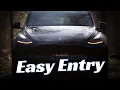 Easy Entry easy access in the Tesla Model 3
