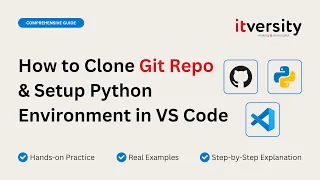 How to Clone GitHub Repo Setup Python Virtual Environment in VS Code