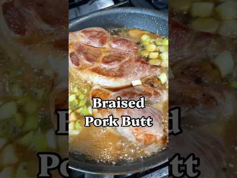 Diet Friendly Braised Pork Butt