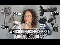How to Pick the Best Curly Hair Diffuser from 35 to 430 Comparison Review