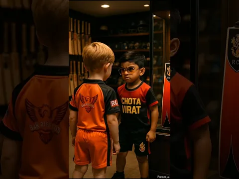 🇮🇳 RCB VS SRH chota Virat and head tulla ai story 🔥 #aivideo #rcb #viratkohli