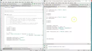 Python 3 GUI Examples Exercise 1 Template