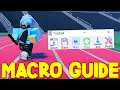 HOW TO GET MACRO RUN FASTER in TRACK AND FIELD INFINITE ROBLOX GUIDE