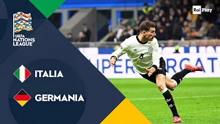 Italia - Germania: gli highlights - UEFA Nations League del 20/03/2025