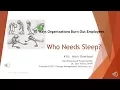 10 Ways Organization Burn Out Ees 10 Work Overload Dr Geri Puleo 2018