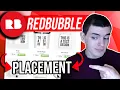 My Redbubble Design Placement Process ALL PRODUCTS - Redbubble Tutorial