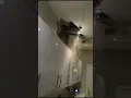 Shocking Ceiling Collapse Upstairs Leak Destroys Kitchen Below