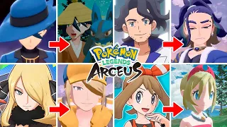 TODOS OS ANCESTRAIS ENCONTRADOS EM POKÉMON LEGENDS ARCEUS !!