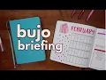 Lagu updates to my everyday and reading journal || FEBRUARY BUJO BRIEFING