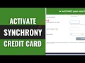 How To Activate Synchrony Credit Card