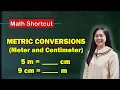 Metric Conversions of Meter and Centimeter - Converting m to cm and cm to m Math Tagalog Tutorial