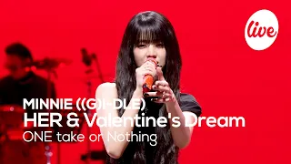  4k minnie g i dle her u0026 valentines dream band live concert its live k pop live music show